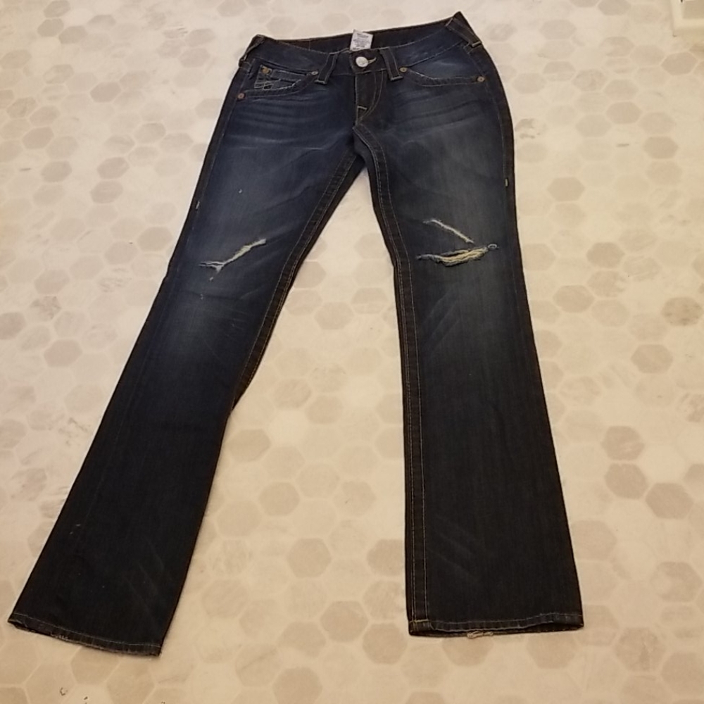 TRUE RELIGION blue jeans - Picture 2 of 9